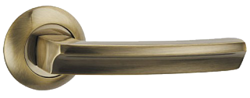 Ручка на розетке DUET Н-0517 АВ бронза 