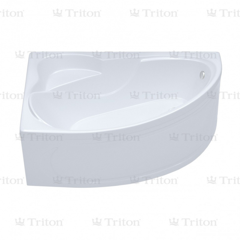 Ванна акриловая Triton Кайли правая 1500*1000*630 в комп с каркасом с сифоном