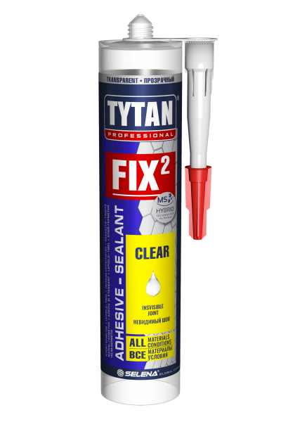 Клей монтажный Tytan Fix Clear  бесцветный  290 мл 