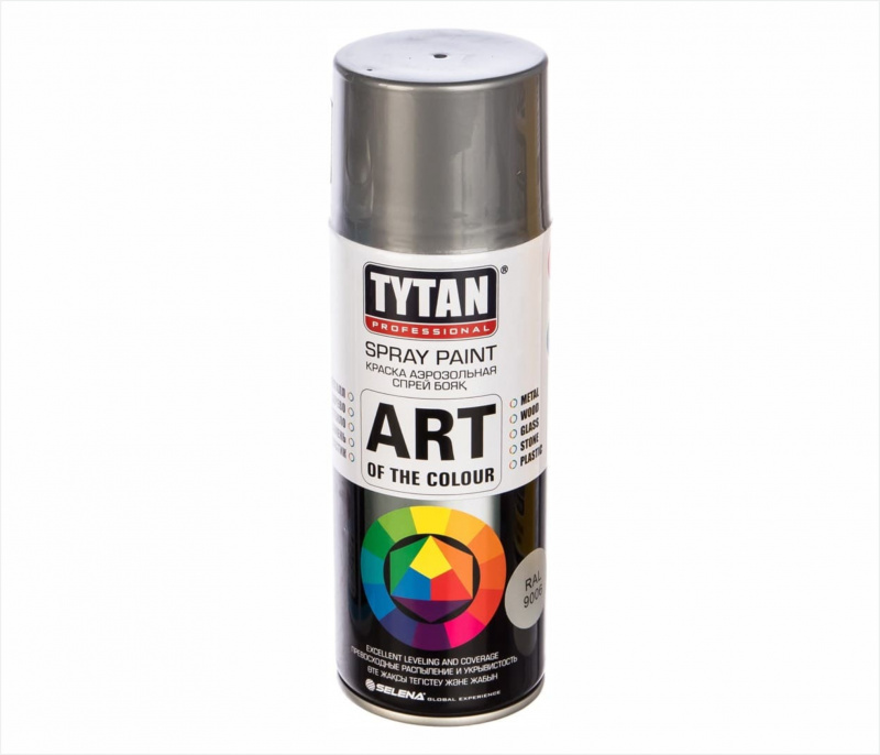 Краска аэрозольная Tytan Professional серая 400 мл 