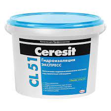 Мастика Ceresit CL 51 гидроизол, 5 кг